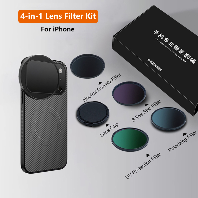 Photography Pro - Kit filtro per telefono cellulare con