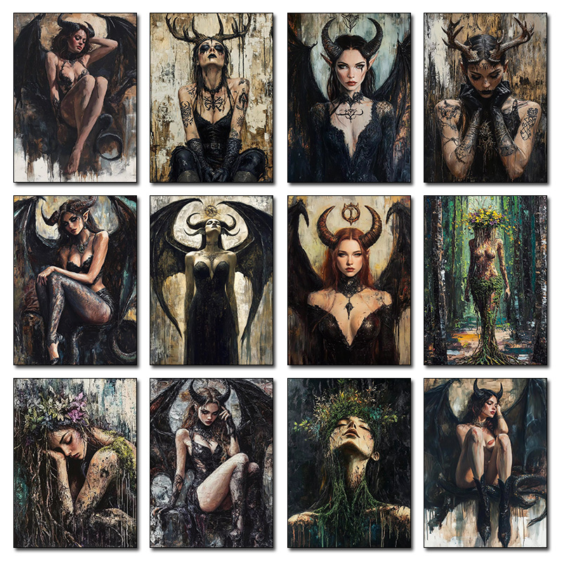 Photography Dark - Bellissima Stampa Artistica di Lilith, Dea