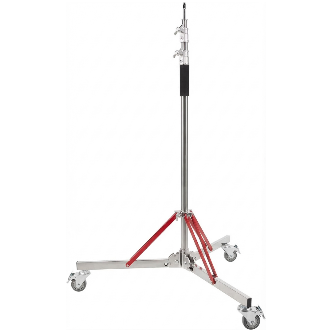 Photography Darkroom - Supporto per Illuminazione Resistente con Ruote,