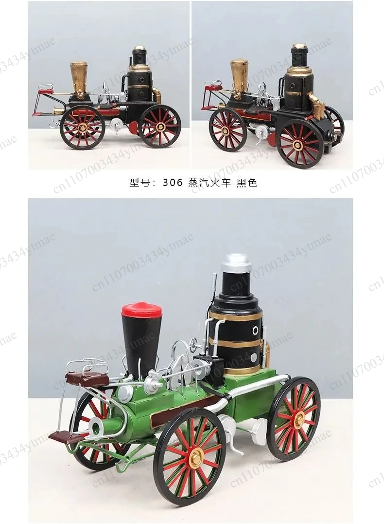 Photography Model - Modellino Ornamentale di Locomotiva a Vapore