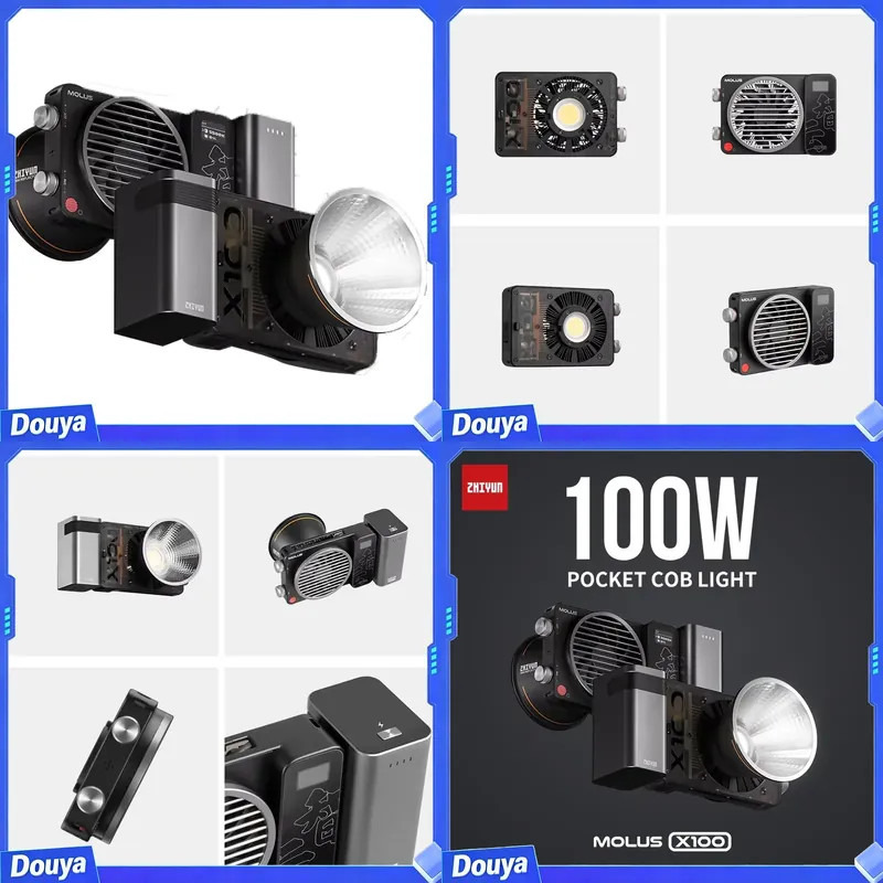 Photography Video - ZHIYUN Molus X100 Luce LED COB