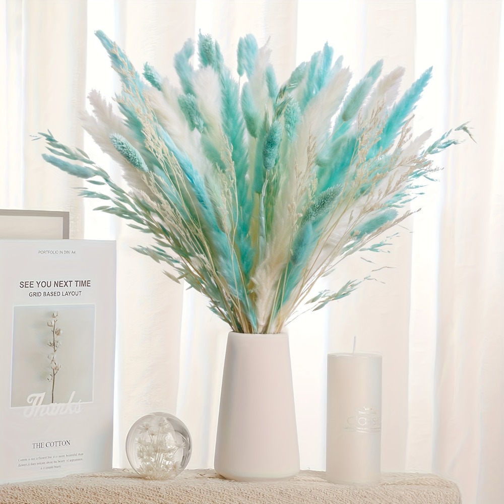 Photography Graduation - Fiori secchi Bouqet artificiale Phragmites naturali