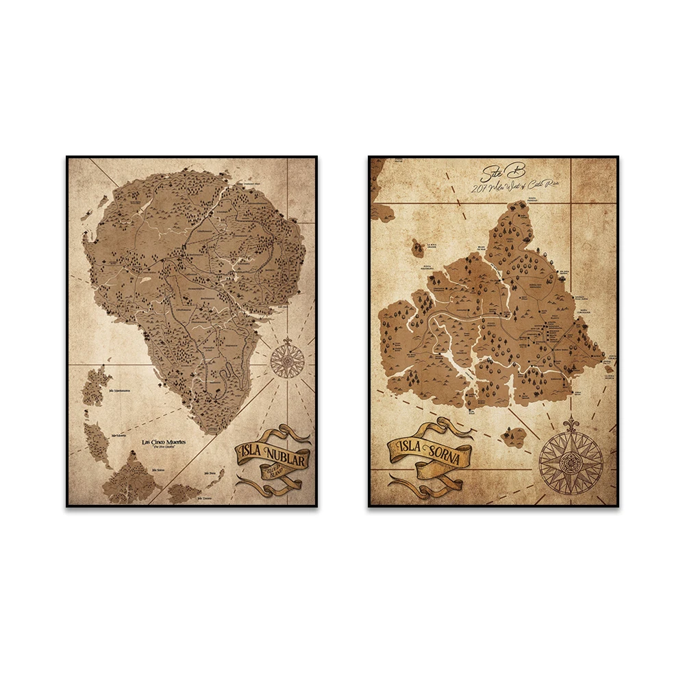 Photography Mapped - Dipinto su tela 2D - Mappa