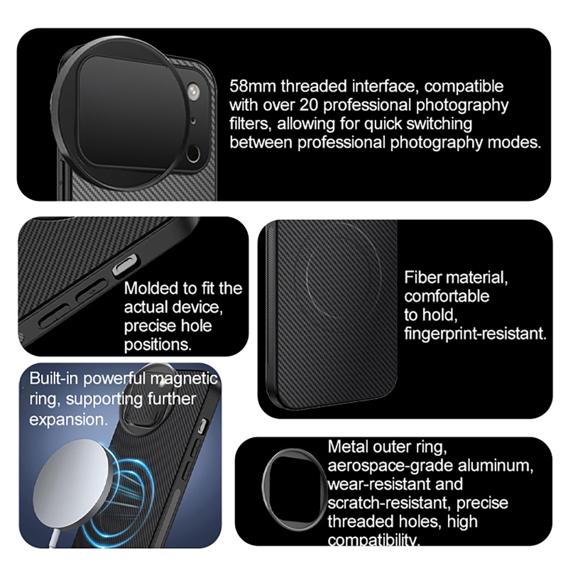 Kit filtro per telefono cellul - Photography Pro recensione e prezzo