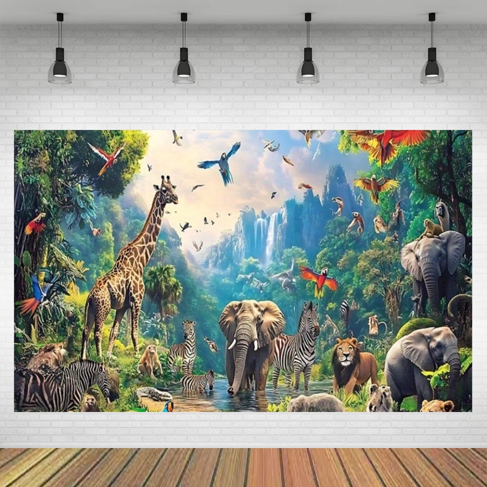 Sfondo Decorativo per Feste a  - Photography Zebra recensione e prezzo