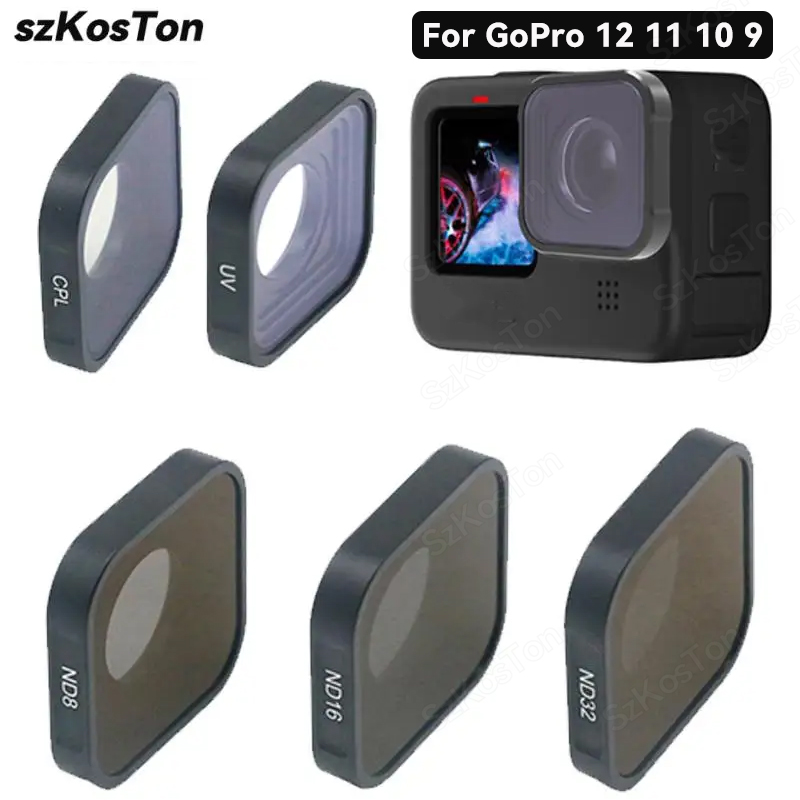 Filtro UV CPL ND8 ND16 ND32 pe - Gopro Action Camera Hero 11 Black recensione e prezzo