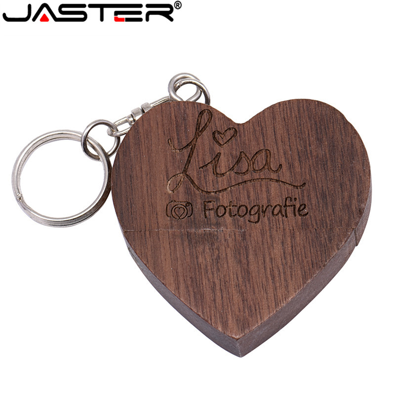 JASTER USB 2.0 cuore in legno  - Photography Of Memories recensione e prezzo