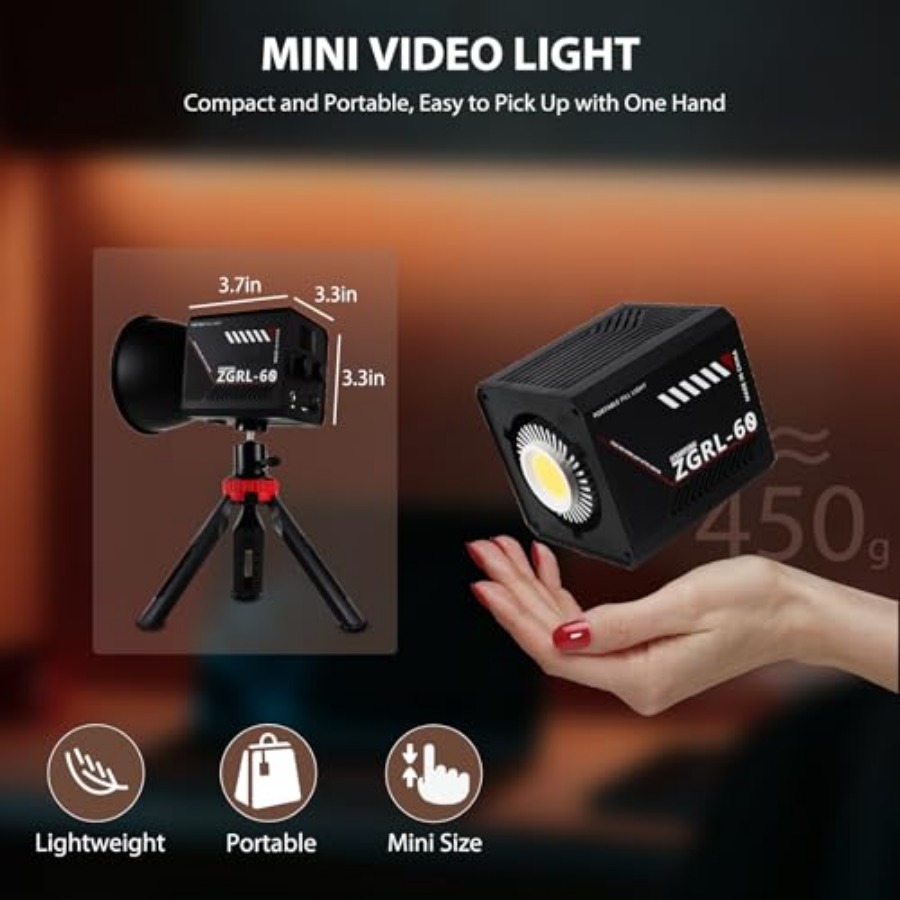 Luce video LED COB da 60W port - Photography Video recensione e prezzo