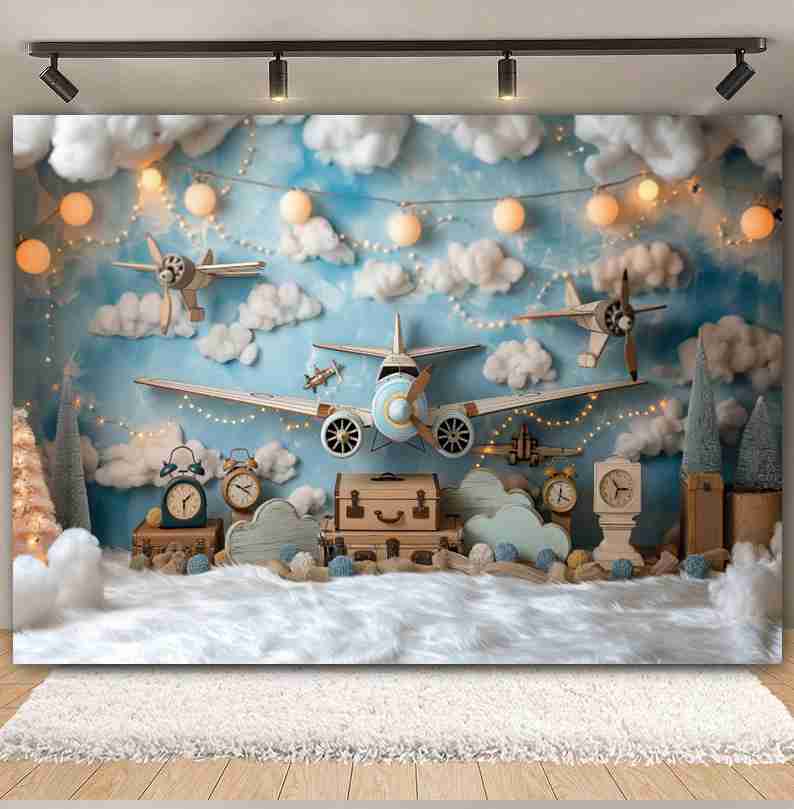 Baby Shower Mongolfiera Sfondo - Photography Mapped recensione e prezzo