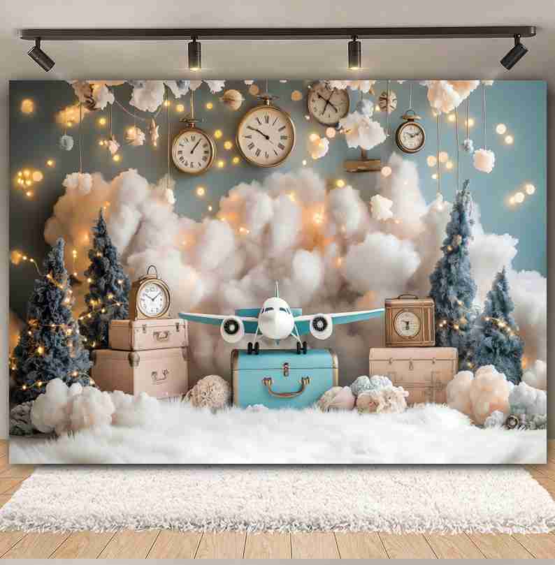 Baby Shower Mongolfiera Sfondo - Photography Mapped recensione e prezzo