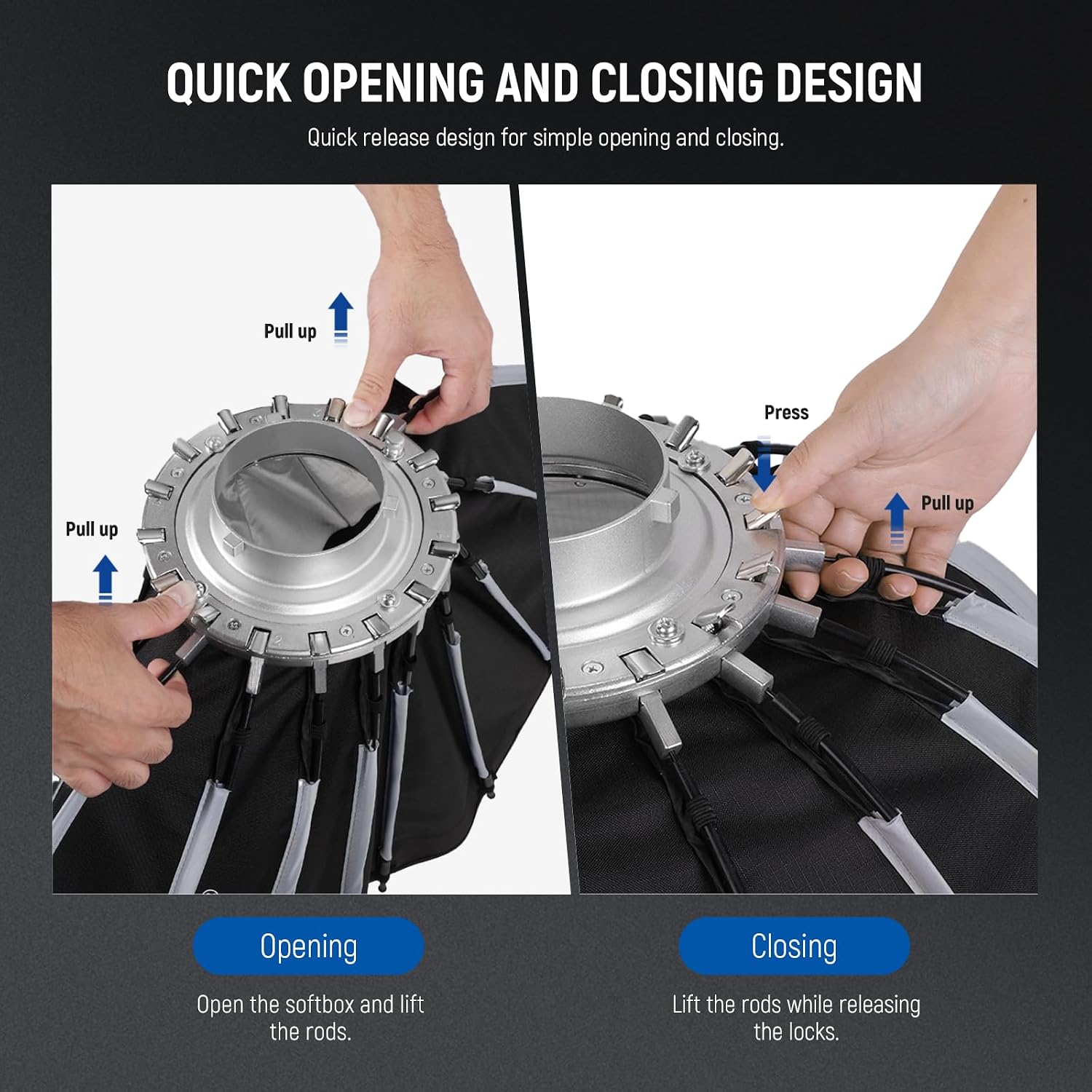Softbox Parabolico con Attacco - Photography Darkroom recensione e prezzo