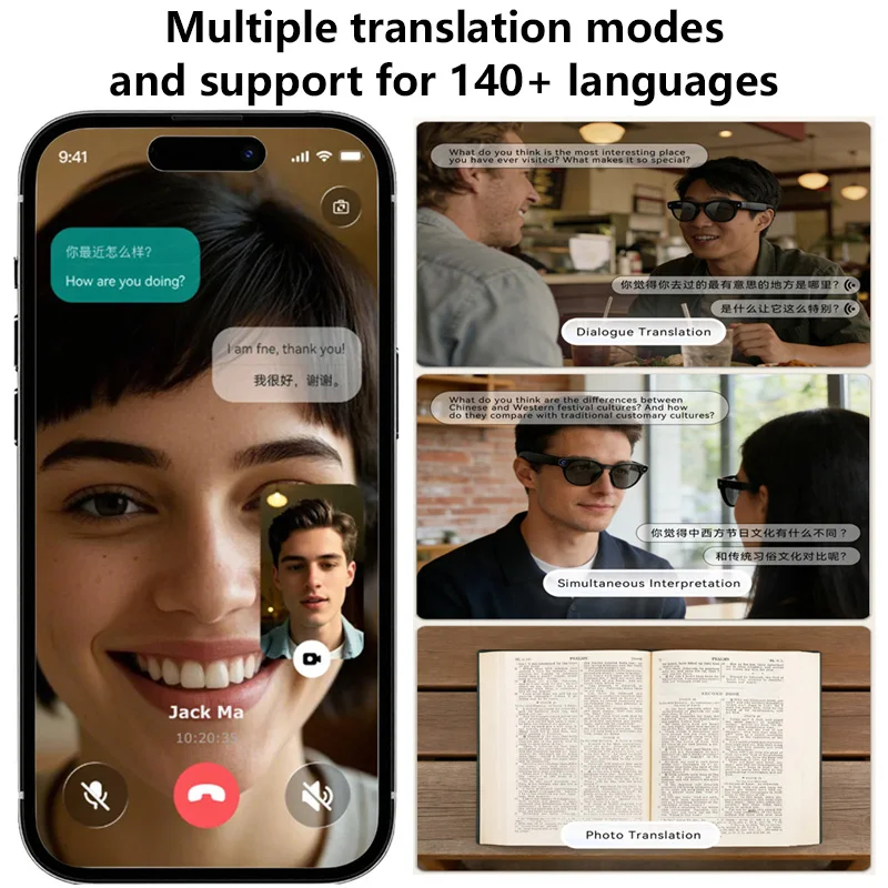 Nuovi Occhiali Intelligenti AI - Photography Video recensione e prezzo