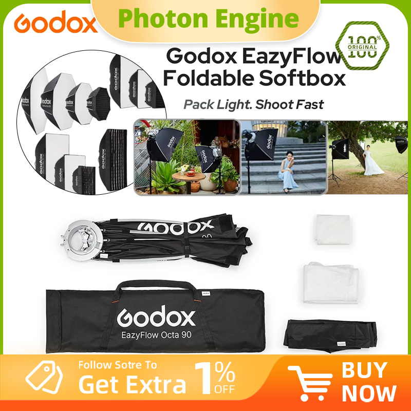 Godox Serie EazyFlow Softbox P - Photography Darkroom recensione e prezzo