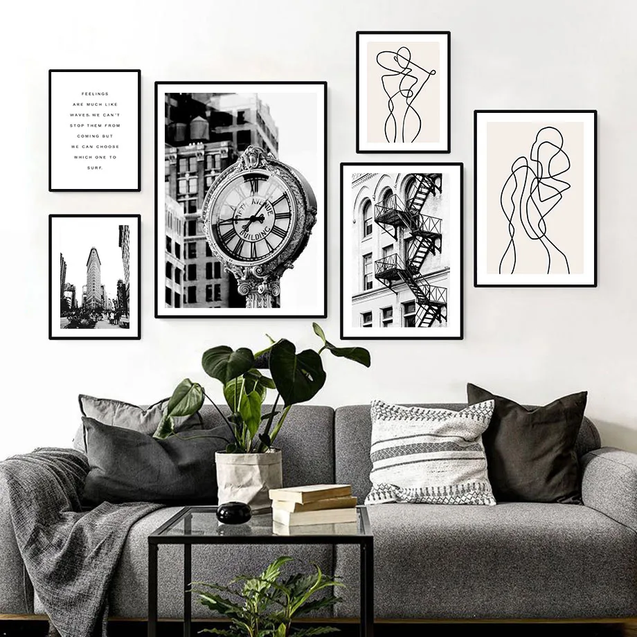 Cornice Nera con Stampa su Tel - Photography New York recensione e prezzo