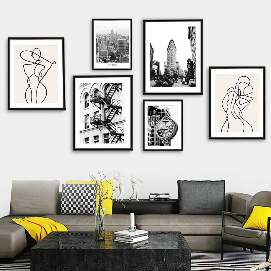 Cornice Nera con Stampa su Tel - Photography New York recensione e prezzo