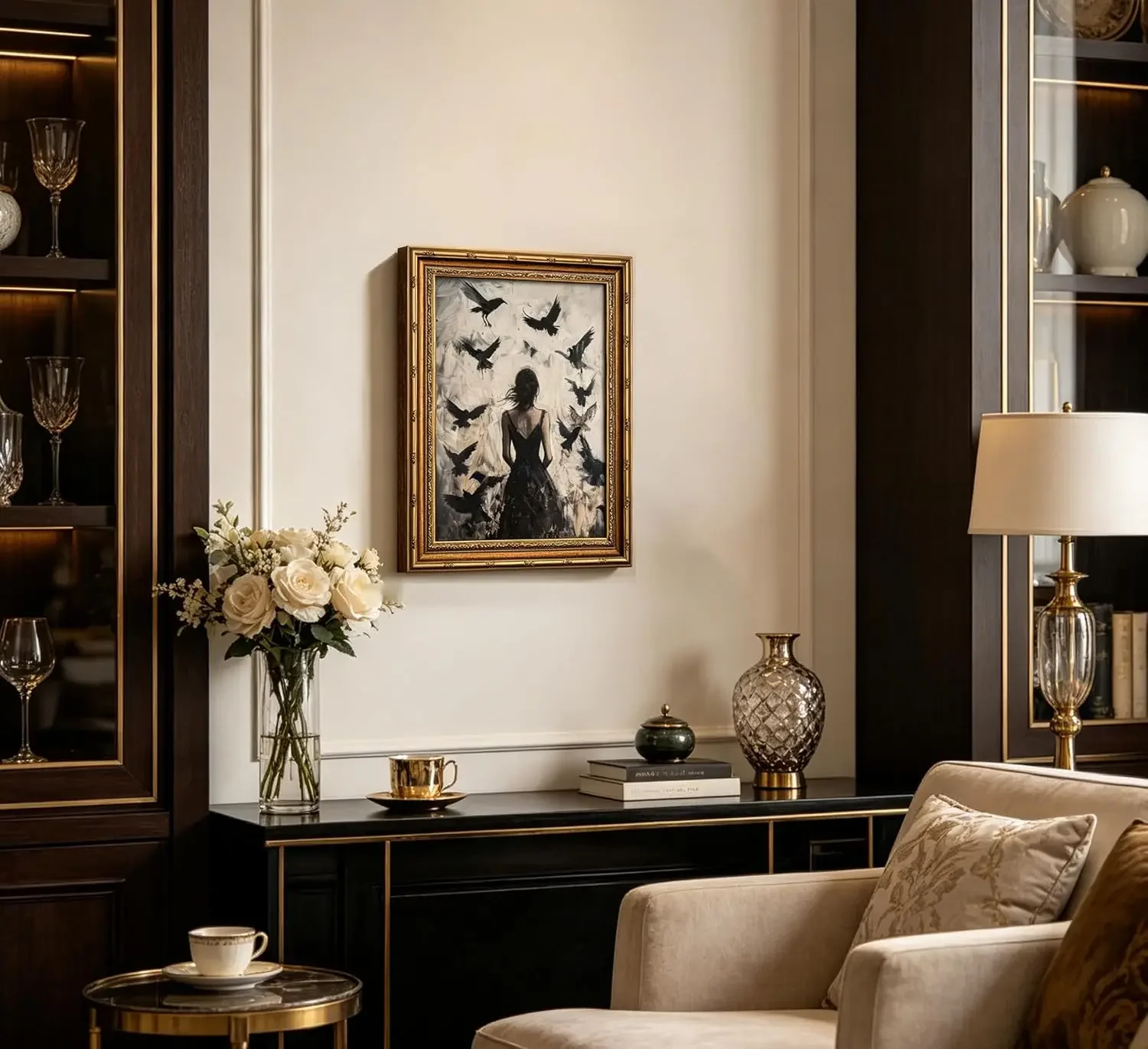 Quadro su tela con cornice a t - Photography Dark recensione e prezzo