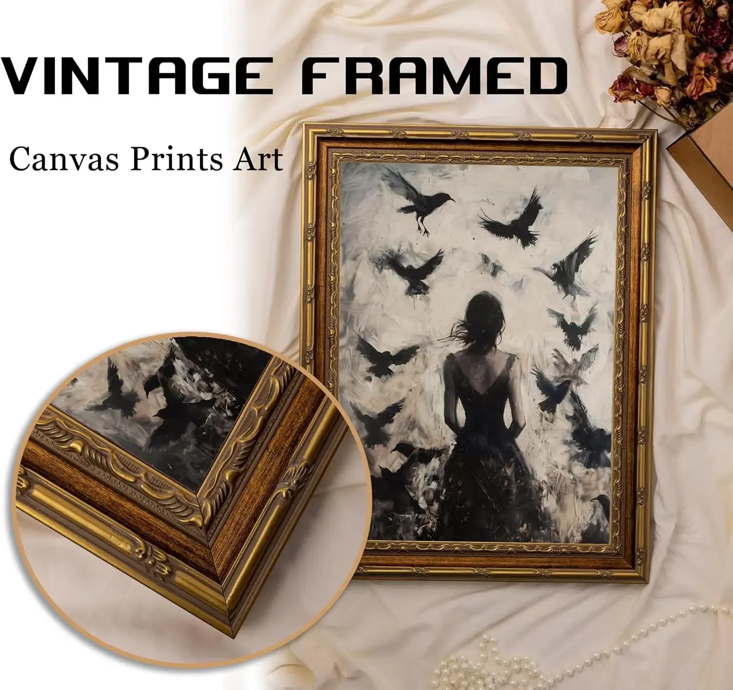 Quadro su tela con cornice a t - Photography Dark recensione e prezzo