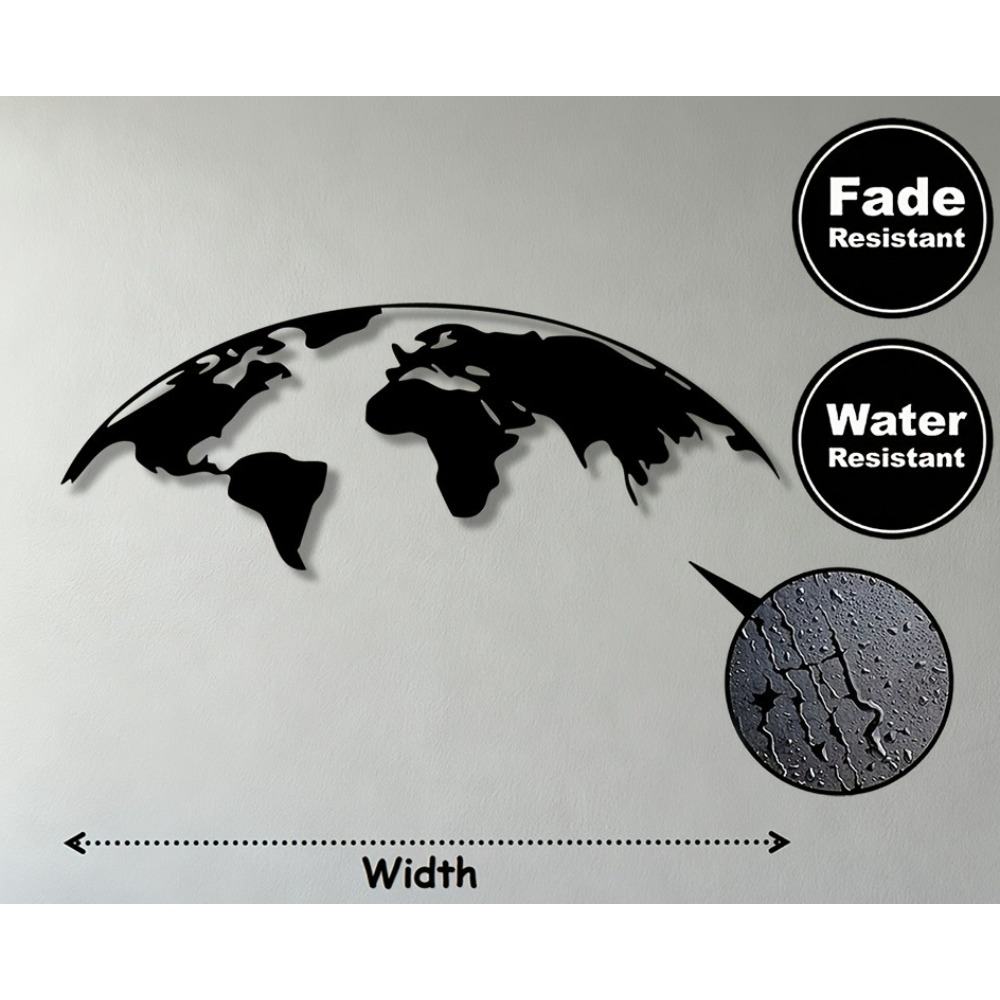 Scultura Mappamondo 2D in Meta - Photography Mapped recensione e prezzo