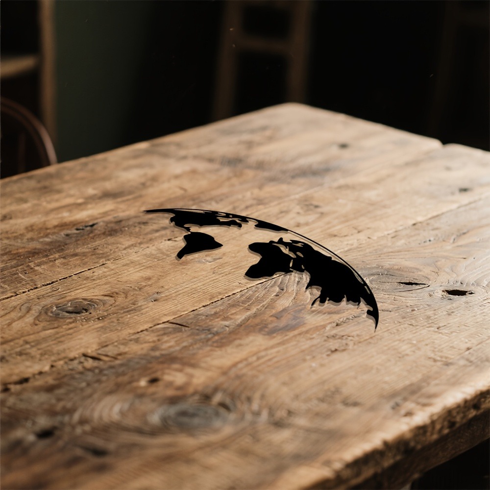 Scultura Mappamondo 2D in Meta - Photography Mapped recensione e prezzo